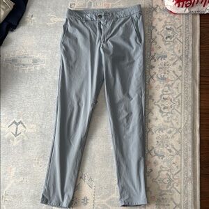 Men's Lululemon Seal Gray slim ABC trouser Pants